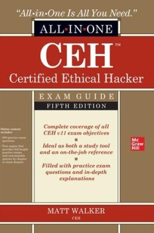 Cover of CEH Certified Ethical Hacker All-in-One Exam Guide, Fifth Edition
