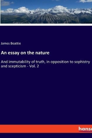 Cover of An essay on the nature