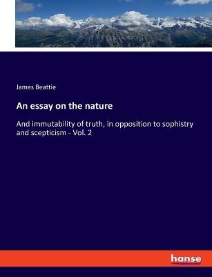 Book cover for An essay on the nature