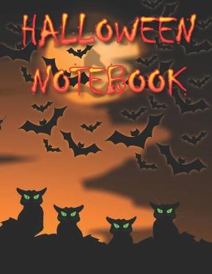 Book cover for Halloween Notebook