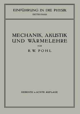 Book cover for Einfuhrung in Die Mechanik, Akustik Und Warmelehre