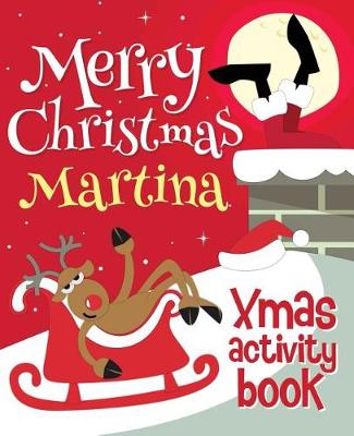 Book cover for Merry Christmas Martina - Xmas Activity Book