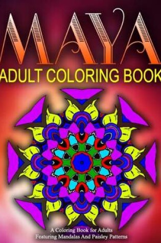 Cover of MAYA ADULT COLORING BOOKS - Vol.14