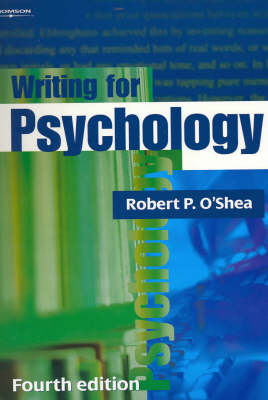 Book cover for Writing for Psychology