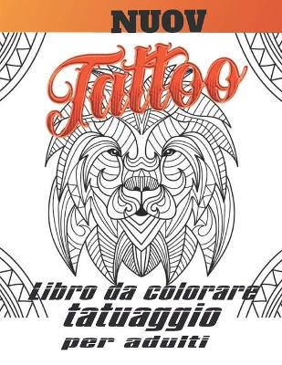 Book cover for Libro da Colorare Tatuaggio per Adulti