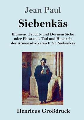 Book cover for Siebenkäs (Großdruck)