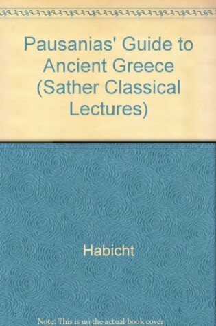 Cover of Pausanias' Guide to Ancient Greece