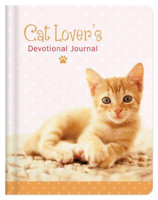 Book cover for Cat Lover's Devotional Journal