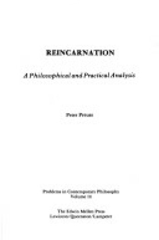 Cover of Reincarnation