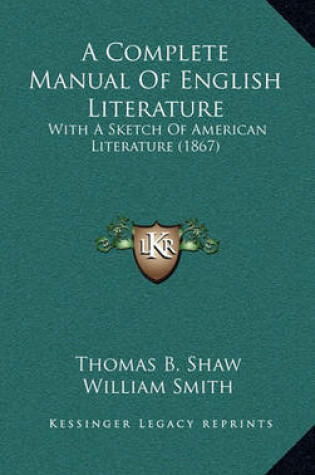 Cover of A Complete Manual of English Literature