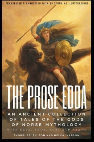 Cover of THE PROSE EDDA (Translated & Annotated with 35 Stunning Illustrations)