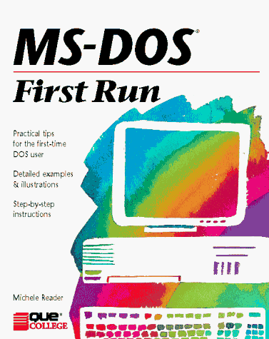 Book cover for Ms-DOS First Run