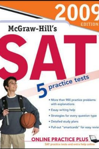 Cover of McGraw-Hill's SAT, 2009 Edition