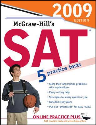 Book cover for McGraw-Hill's SAT, 2009 Edition