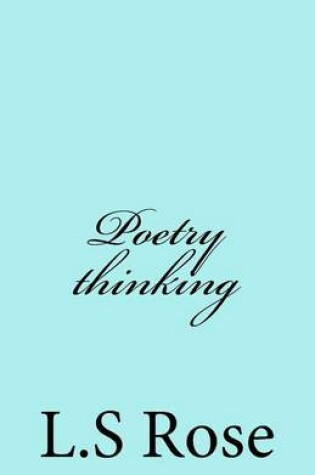 Cover of Poetry thinking