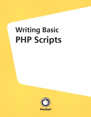 Book cover for Writing Basic PHP Scripts