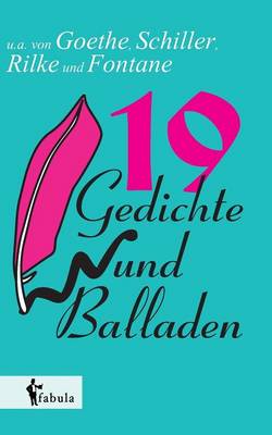 Book cover for 19 Gedichte und Balladen