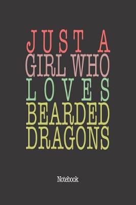 Book cover for Just A Girl Who Loves Bearded Dragons.