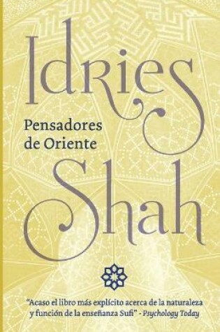 Cover of Pensadores de Oriente