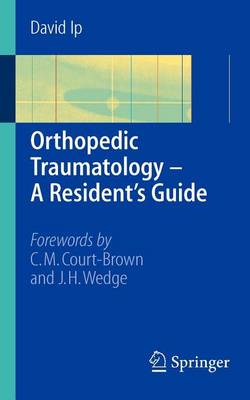 Book cover for Orthopedic Traumatology - A Resident's Guide