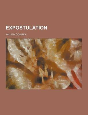 Book cover for Expostulation