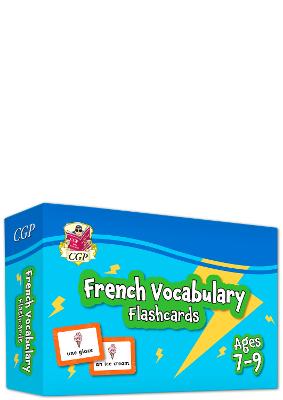 Book cover for New French Vocabulary Flashcards for Ages 7-9