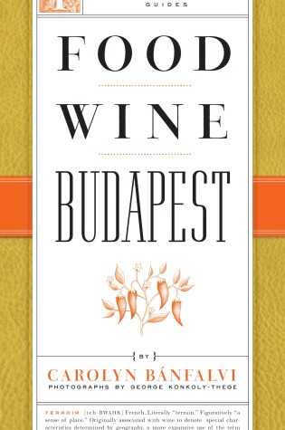 Cover of Food Wine Budapest