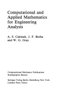 Book cover for Computational and Applied Mathematics for Engineering Analysis