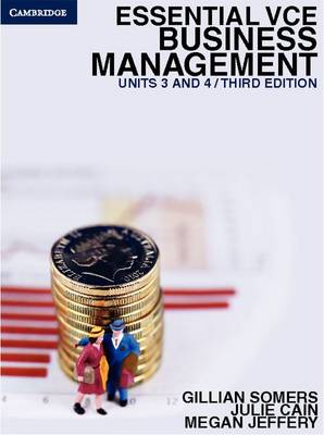 Book cover for Essential VCE Business Management Units 3 and 4