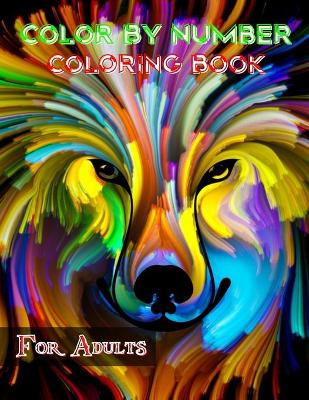 Book cover for Color By Number Coloring Book For Adults