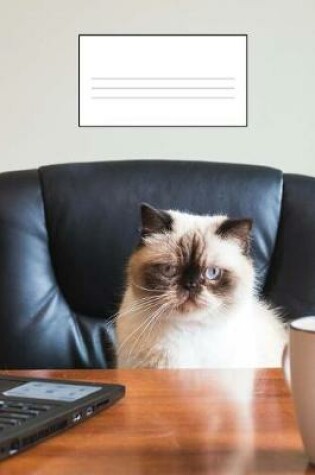 Cover of Cat Blank Paper Book - Cat Lovers Unite