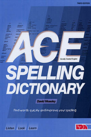 Cover of ACE Spelling Dictionary