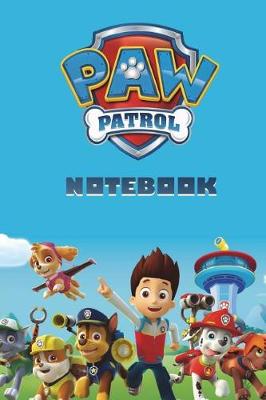 Book cover for Paw Patrol Notebook
