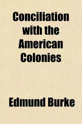 Book cover for Conciliation with the American Colonies