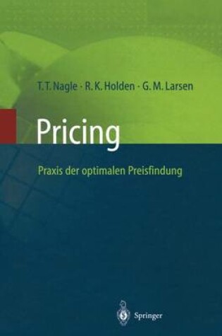 Cover of Pricing -- Praxis Der Optimalen Preisfindung