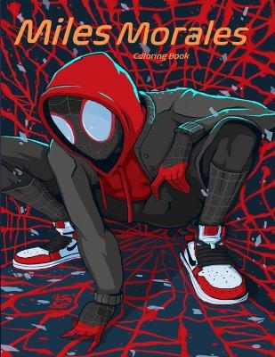 Book cover for Miles Morales Coloring Book