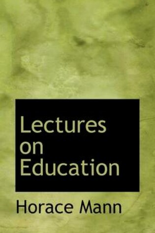 Cover of Lectures on Education