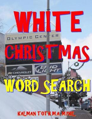 Book cover for White Christmas Word Search