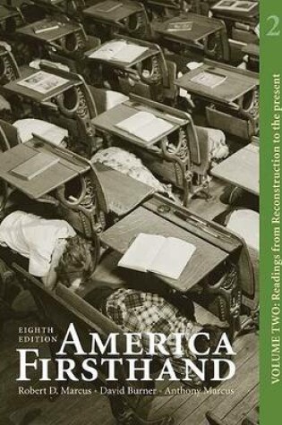 Cover of America Firsthand, Volume Two