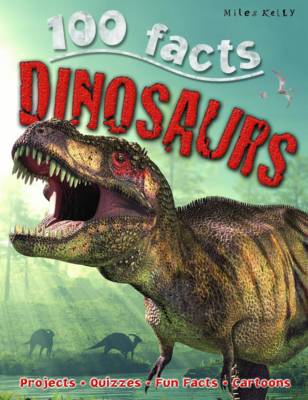 Book cover for 100 Facts Dinosaurs