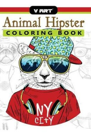 Cover of Animal Hipster Coloring Book