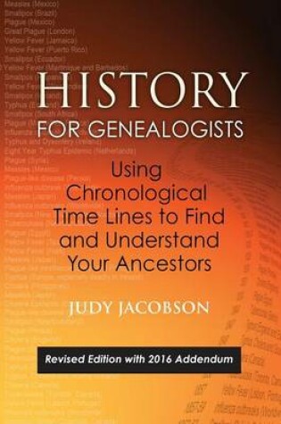 Cover of History for Genealogists Using Chronological Timelines