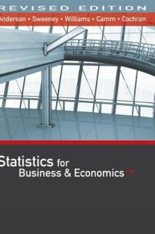 Cover of Statistics for Business & Economics, Revised (with XLSTAT Education Edition Printed Access Card)