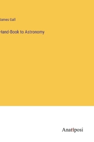Cover of Hand-Book to Astronomy