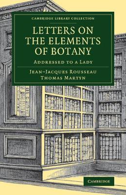 Book cover for Letters on the Elements of Botany