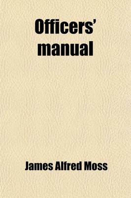 Book cover for Officers' Manual