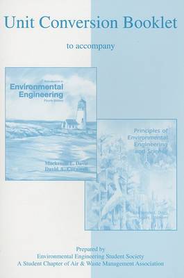 Book cover for Unit Conversion Booklet/Intro to Environmental Engineering