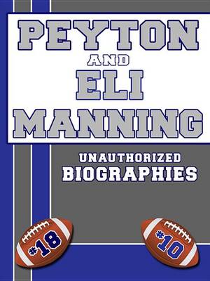 Book cover for Peyton and Eli Manning