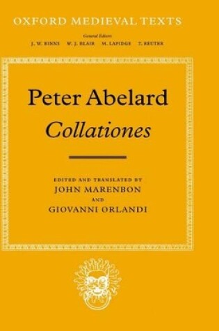 Cover of Peter Abelard: Collationes