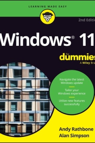Cover of Windows 11 for Dummies, 2nd Edition